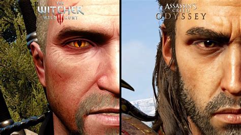 witcher 3 vs ac odyssey.